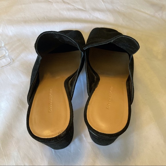 Banana Republic block heel mules sz 9.5 medium - Picture 7 of 9